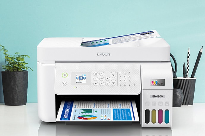 Epson EcoTank ET-4800: Redefining Printing Efficiency and Sustainability
