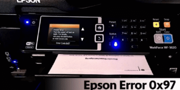 How to Fix Epson Printer Error Code 0x97