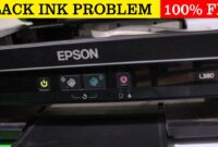 Epson Printer Not Printing Black Ink: How to Fix It
